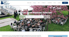 Desktop Screenshot of kingstonweddingplanner.com